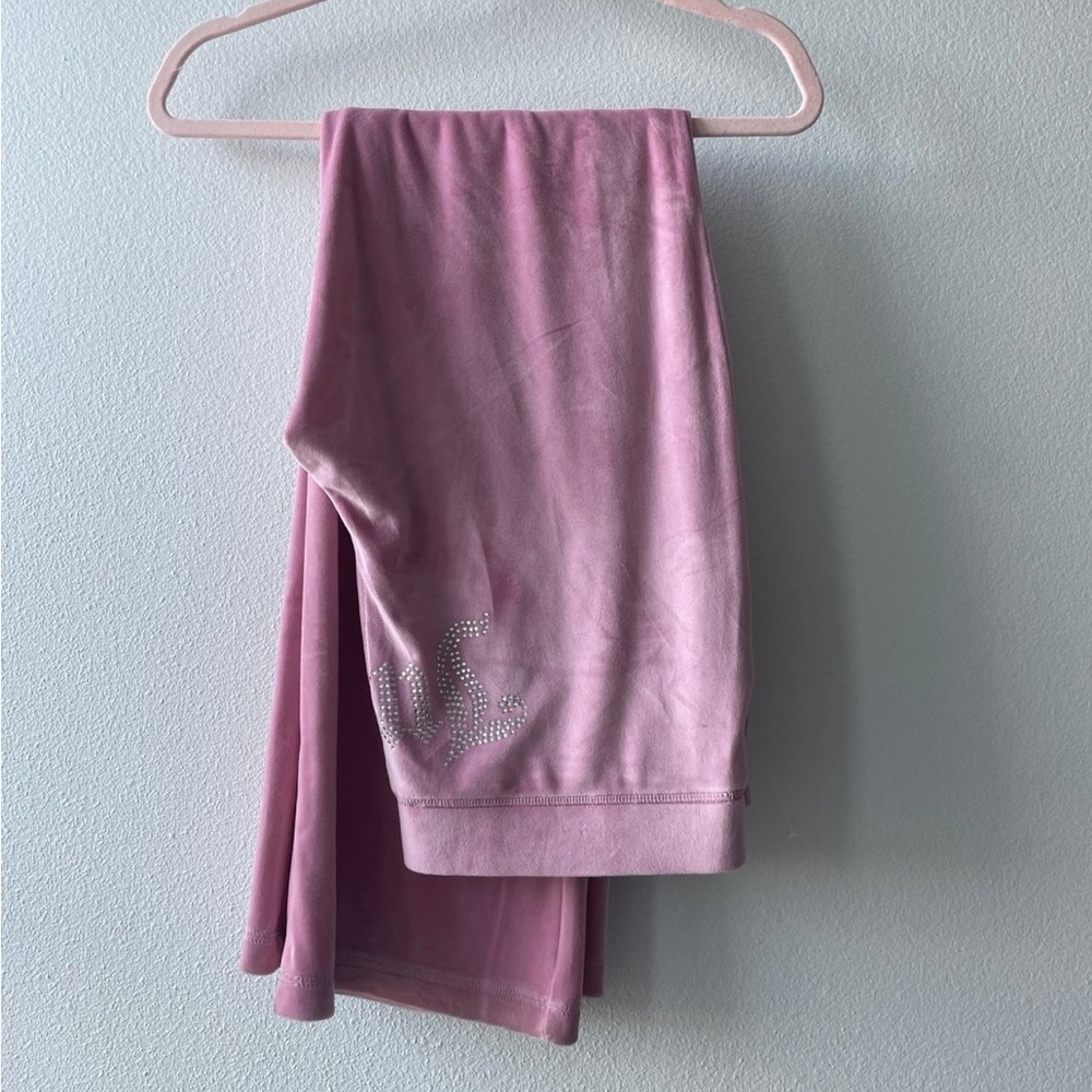Juicy Couture Pink Velour Tracksuit - Picture 3 of 3